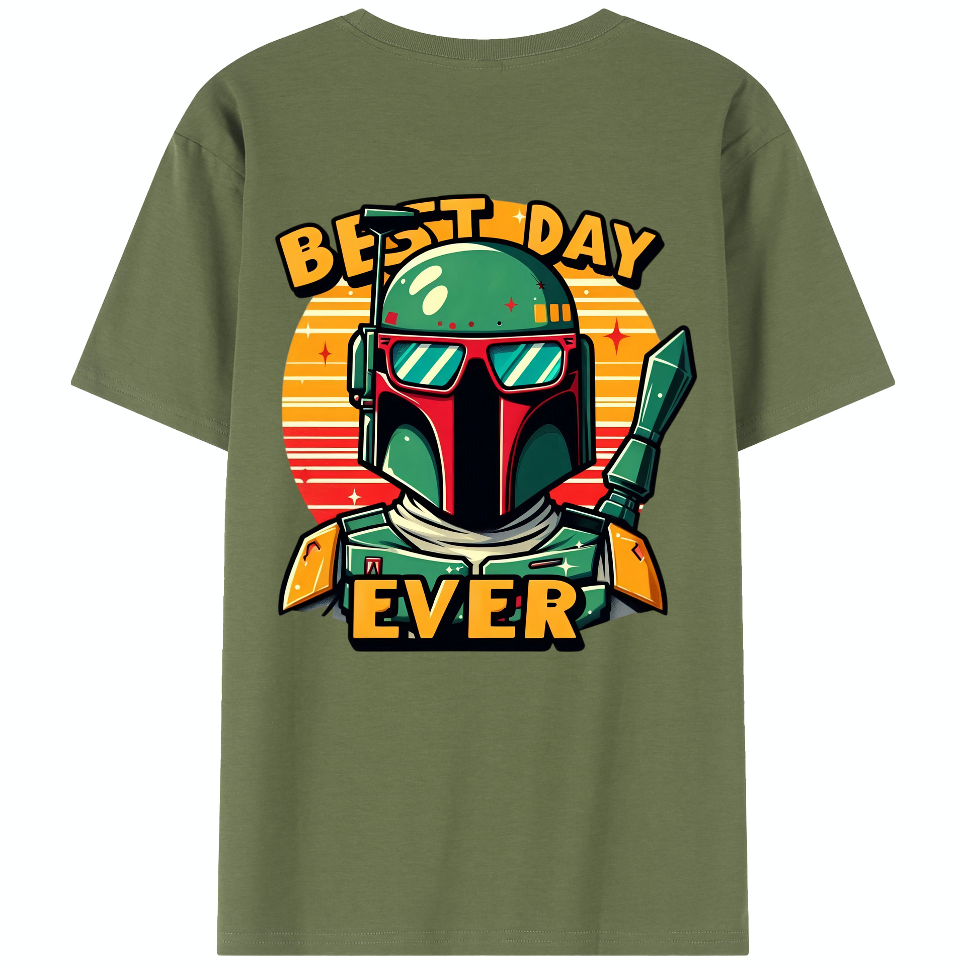 （画像用） スター・ウォーズ Star Wars 綿100％半袖Tシャツ（背面プリント）
